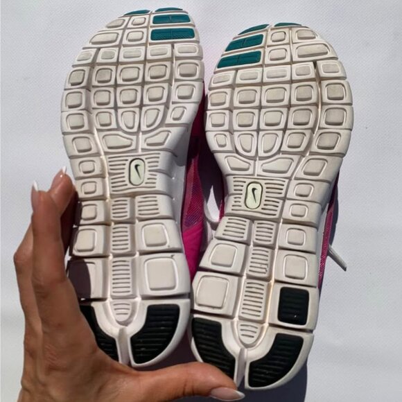 Nike Free Run 3 Running Shoes – Women’s Bold Hot Pink – Size EU 39 / US 8 - Picture 4 of 5